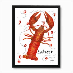 Lobster Art Print