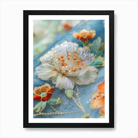 Chinese Embroidery 57 Art Print