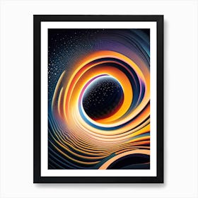 Cosmic Background Radiation Comic Space Space Art Print