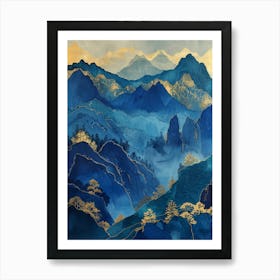 Blue Mountains 22 Art Print