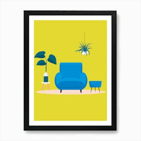 Living Room Furniture Art Print