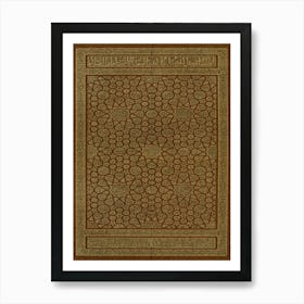 La Decoration Arabe, Plate No,99, Emile Prisses D’Avennes Art Print
