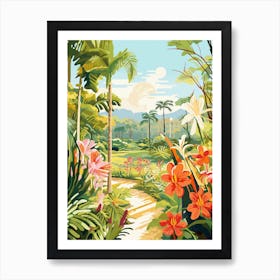 Fairchild Tropical Botanical Garden 4 Art Print