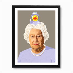 Queen Elizabeth Art Print