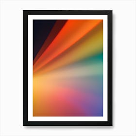 Rainbow Rays-Reimagined Art Print