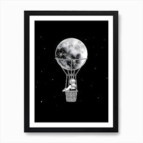 Hot Air Balloon Art Print