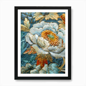 Chinese Embroidery 51 Art Print