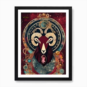 Aries Art Print