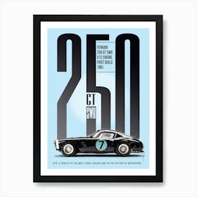 Ferrari 250GT SWB Art Print