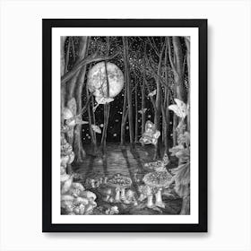 Midnight Magic Art Print