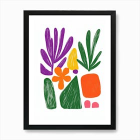 Flora 4 Art Print