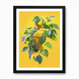 Man In The Tree Art Print