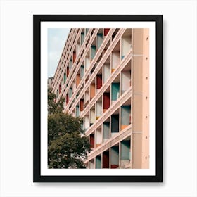 Le Corbusier Architecture In Berlin 03 Art Print