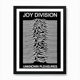 Joy Division Unknown Pleasures Art Print