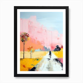 Road To Nowhere abstraction Art Print