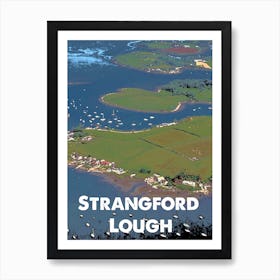 Strangford Lough, AONB, Area of Outstanding Natural Beauty, National Park, Nature, Countryside, Wall Print, Art Print