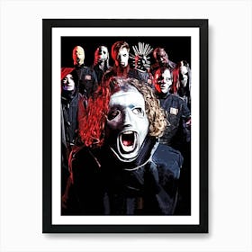 slipknot metal band 1 Art Print