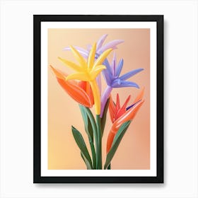 Dreamy Inflatable Flowers Bird Of Paradise 2 Art Print