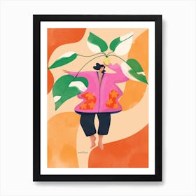 My Expectation From My Plants Art Print