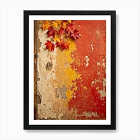 An Antique Parchment With Its Rough Texture Weathered By Time Forms The Background Against Which A (4) 1 Art Print