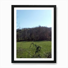 View From A Field Art Print