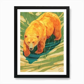 Grizzly Bear 4 Art Print