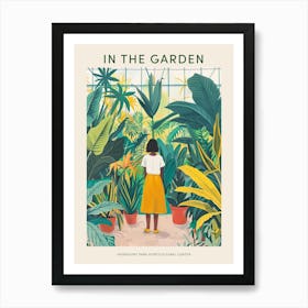 In The Garden Poster Fairmount Park Horticultural Center Usa 1 Art Print