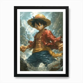 One Piece Wallpaper 11 Art Print