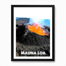 Mauna Loa, Mountain, Hawaii, Nature, Climbing, Wall Print, Art Print