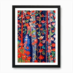 William Morris Flora And Fauna Art Print