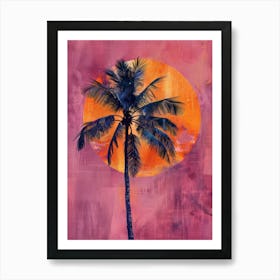 Palm Tree Canvas Print 11 Art Print