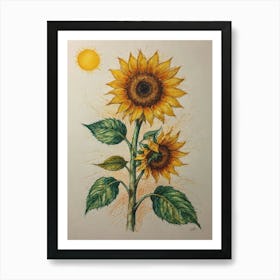 Sunflowers 13 Art Print