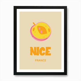 Nice France Art Print