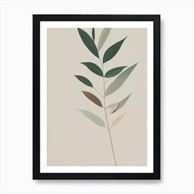 Neem Herb Simplicity Art Print