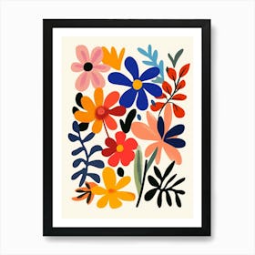 Floral Print 1 Art Print