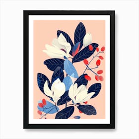 Magnolia 9 Art Print