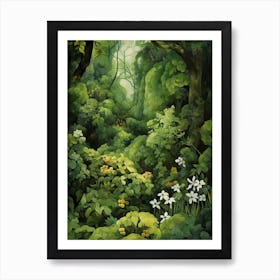 Mossy Reverie Art Print