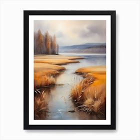 Autumn Landscape . 1 Art Print