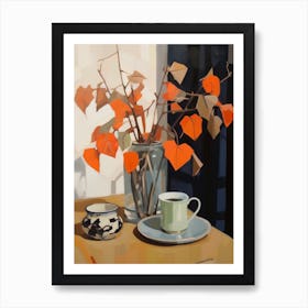 Autumn Kitchen Still Life Painting 1 Art Print