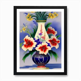 Flowers In A Vase Art Print