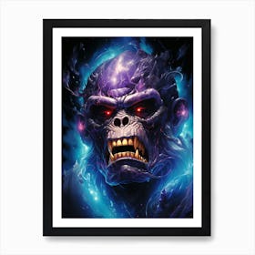 Ape Robocom Art Print