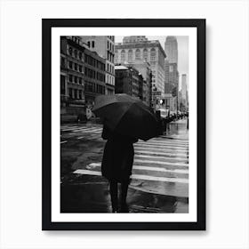 Rainy New York IX Art Print