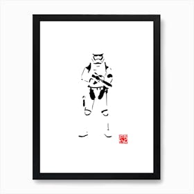 Storm Trooper Art Print