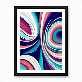 Abstract Swirls 3 Art Print
