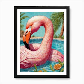 Flamingo 8 Art Print