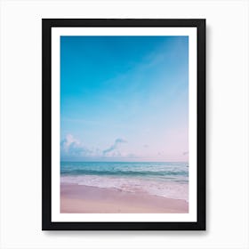 Beach At Sunrise Art Print