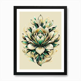 Lotus Flower 7 Art Print