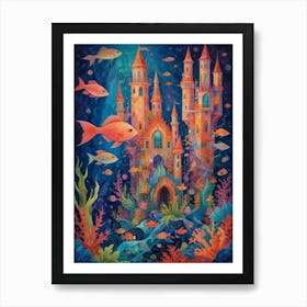 Castle Under The Sea 4 Affiche