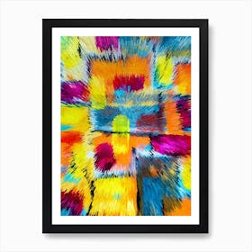 Acrylic Extruded Painting 109 Art Print