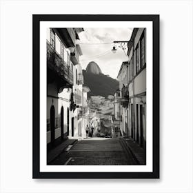 Rio De Janeiro, Black And White Analogue Photograph 2 Art Print